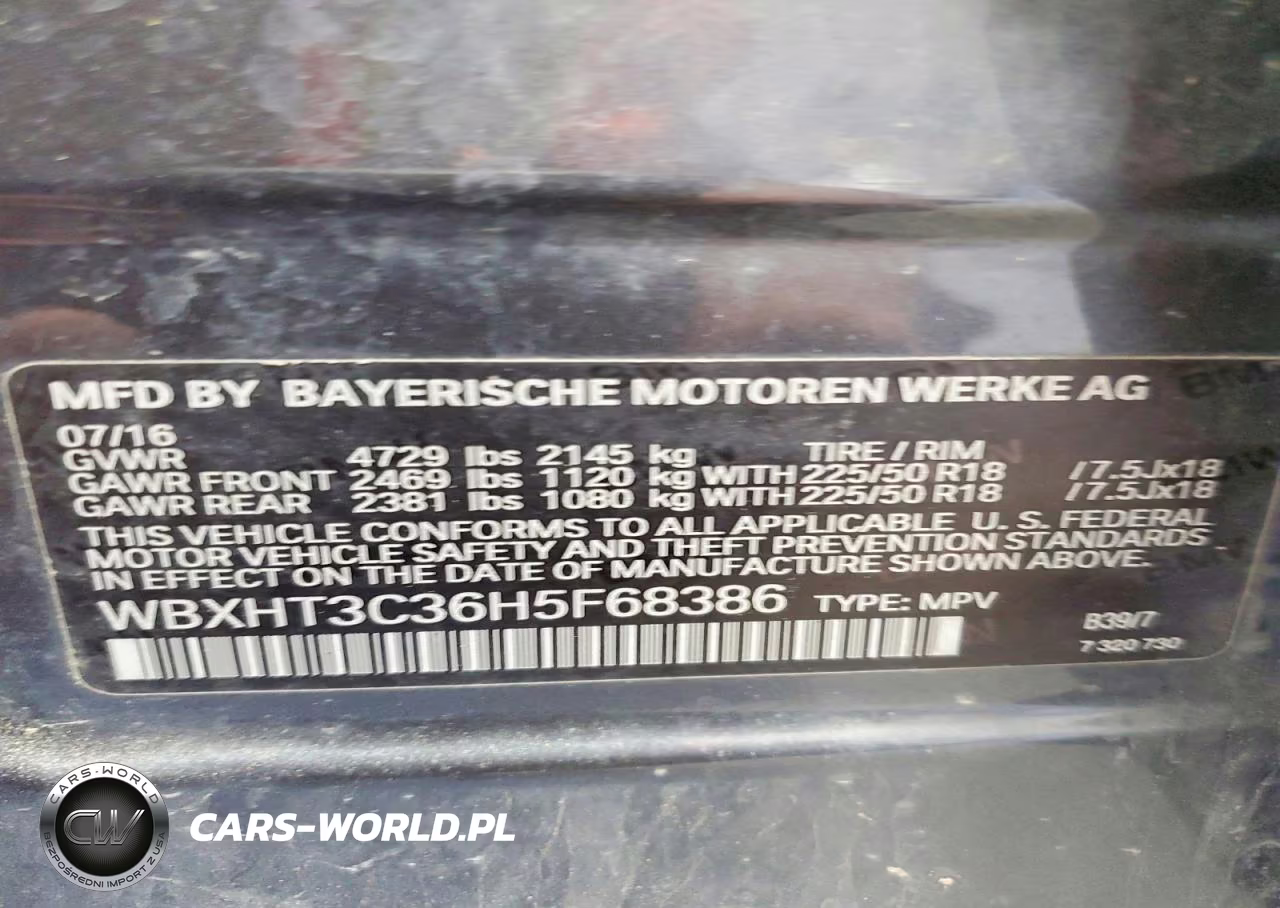 2017 BMW X1 xDrive28I VIN:WBXHT3C36H5F68386 - 12