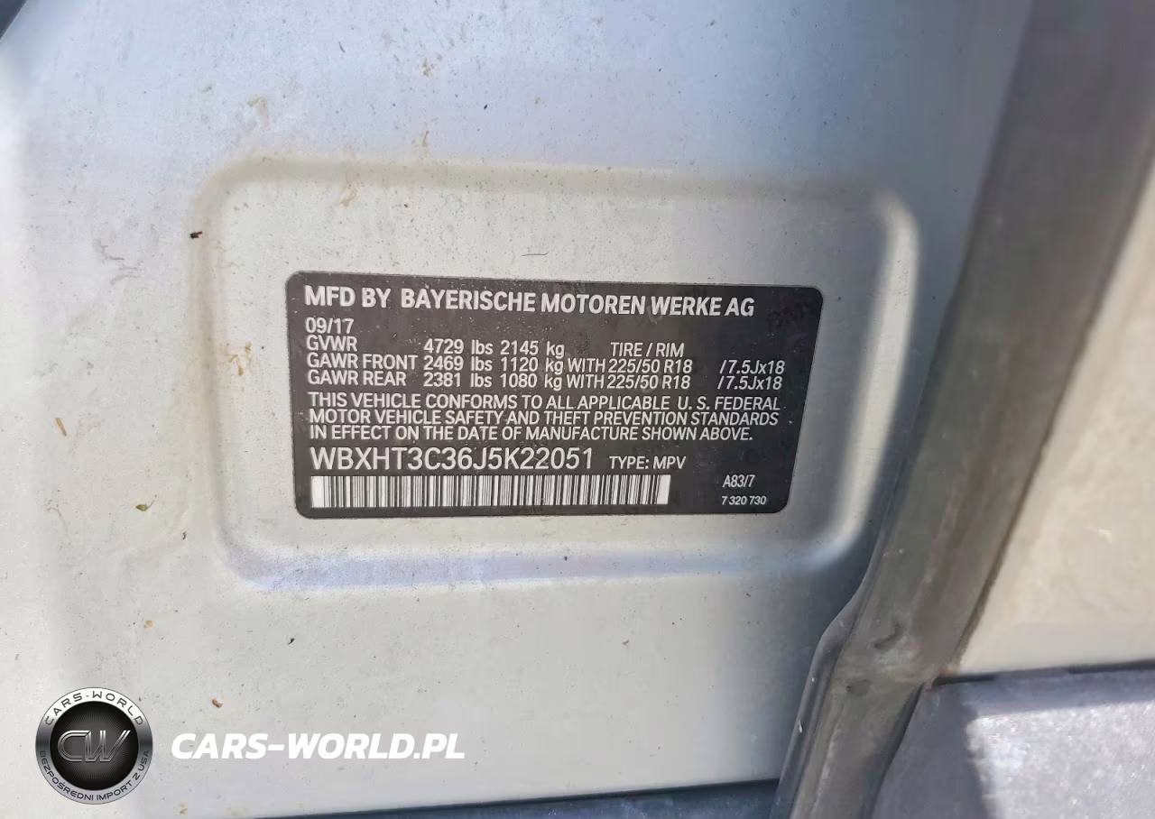 2018 BMW X1 xDrive28I VIN:WBXHT3C36J5K22051 - 13
