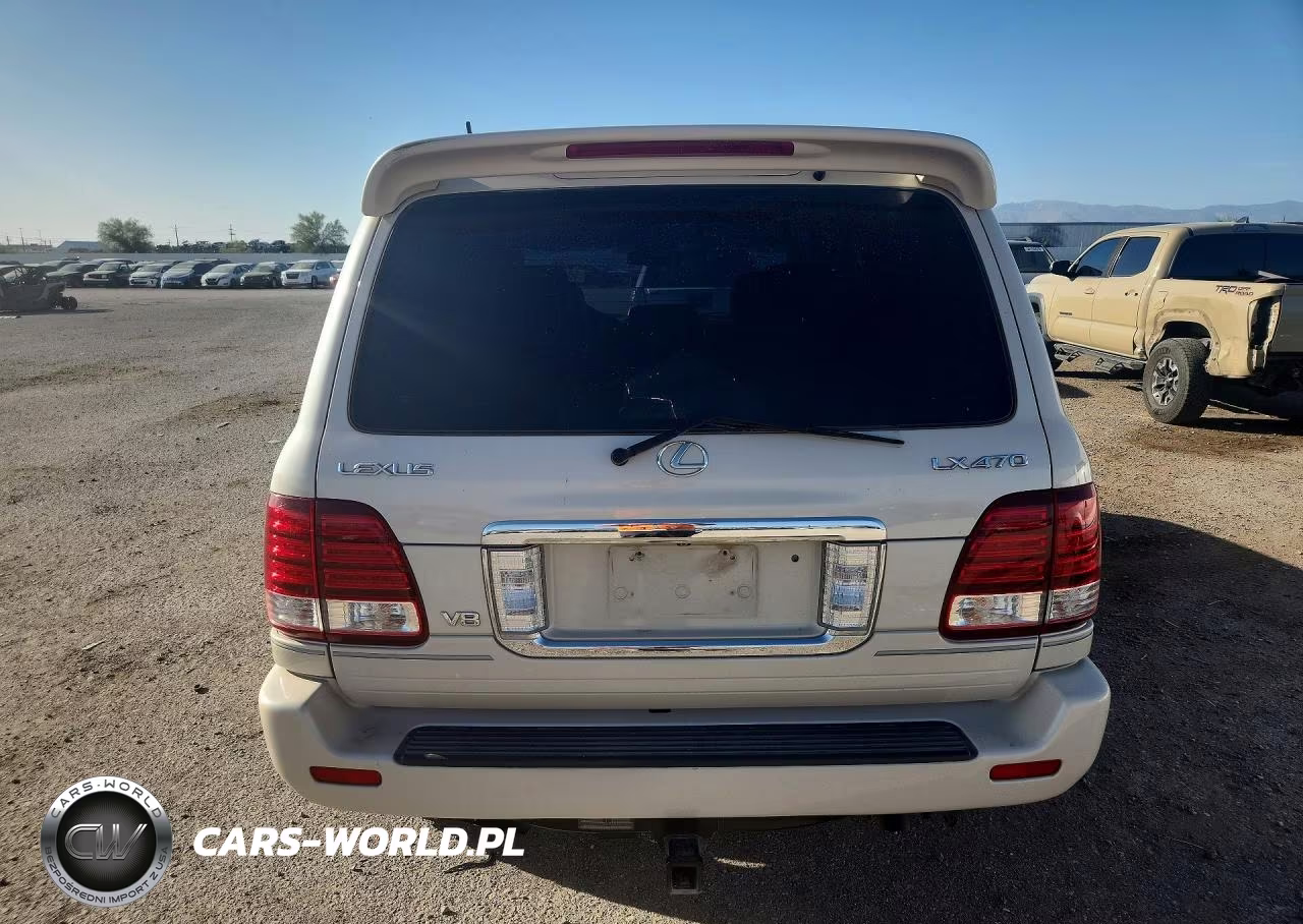 2007 Lexus Lx 470 VIN:JTJHT00W774026304 - 6