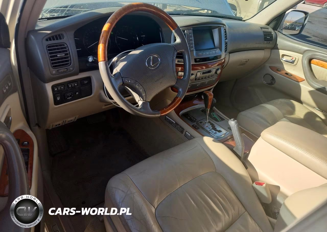2007 Lexus Lx 470 VIN:JTJHT00W774026304 - 8
