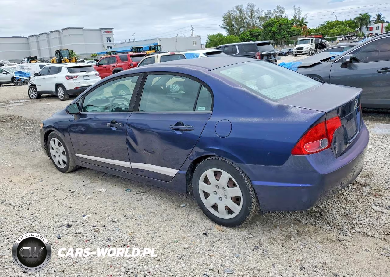 2008 Honda Civic Lx VIN:1HGFA165X8L053476 - 2