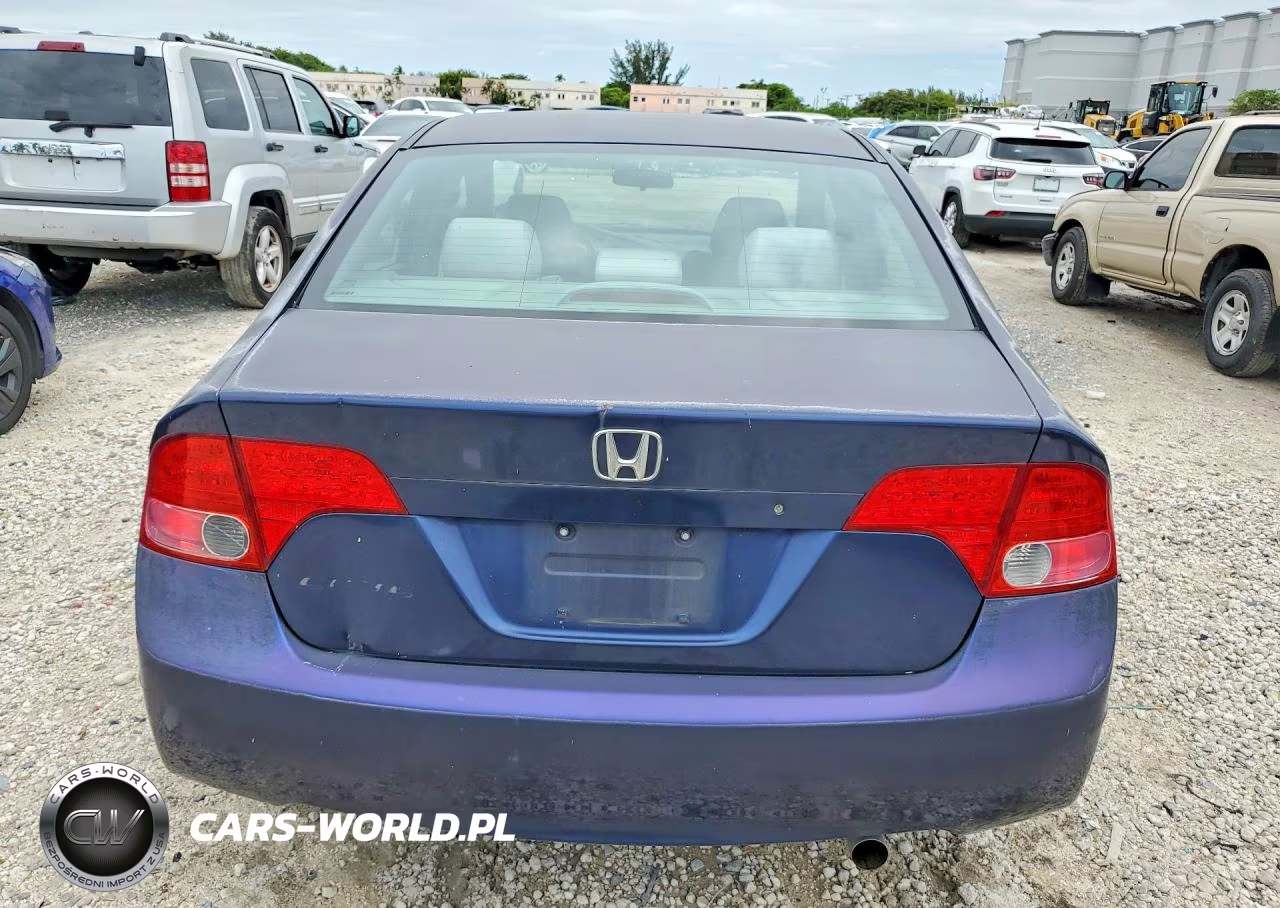 2008 Honda Civic Lx VIN:1HGFA165X8L053476 - 6