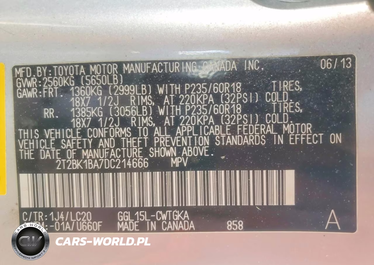 2013 Lexus Rx 350 Base VIN:2T2BK1BA7DC214666 - 13