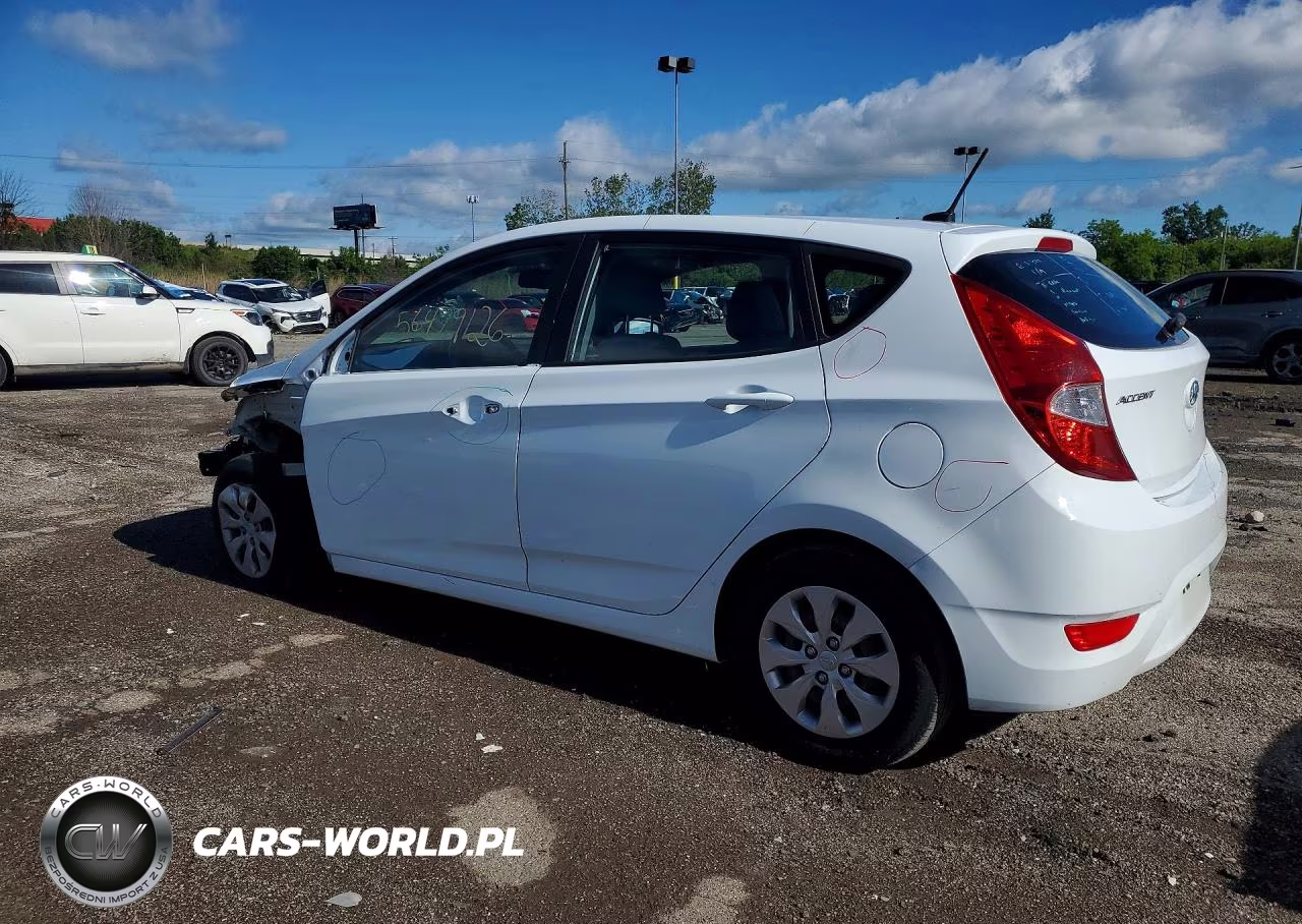2017 Hyundai Accent Se VIN:KMHCT5AEXHU336427 - 2