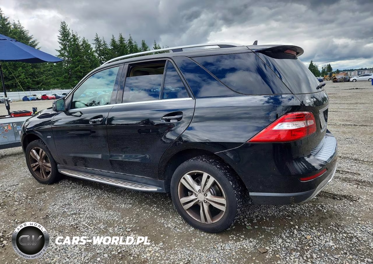 2012 Mercedes-Benz Ml 350 4Matic VIN:4JGDA5HB4CA020506 - 2