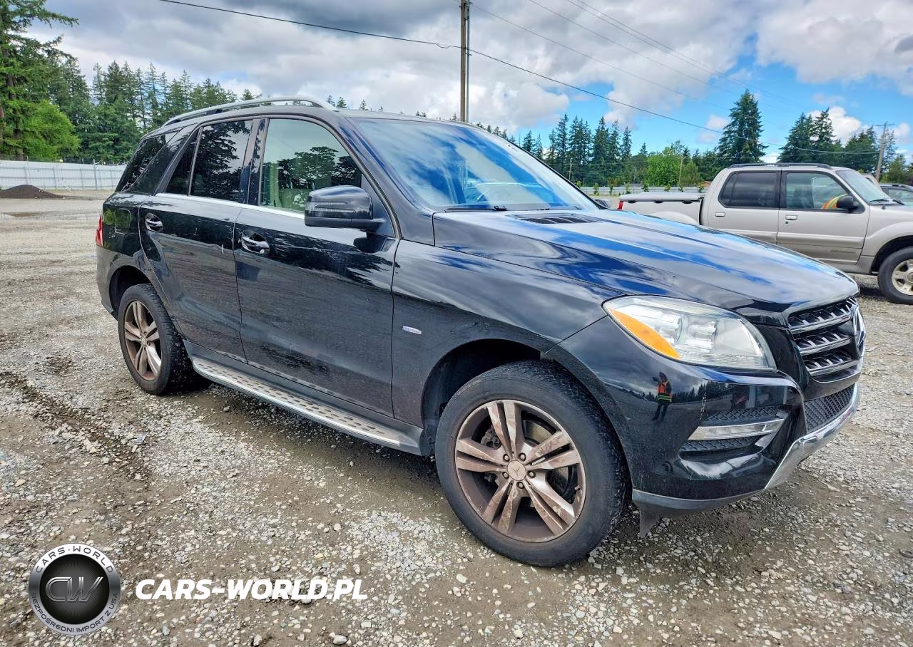 2012 Mercedes-Benz Ml 350 4Matic VIN:4JGDA5HB4CA020506 - 4