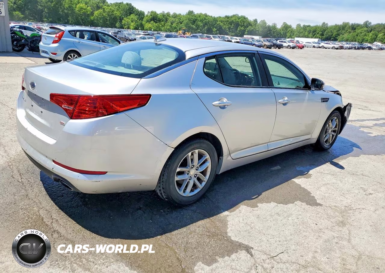 2012 Kia Optima Lx VIN:KNAGM4A77C5288027 - 3
