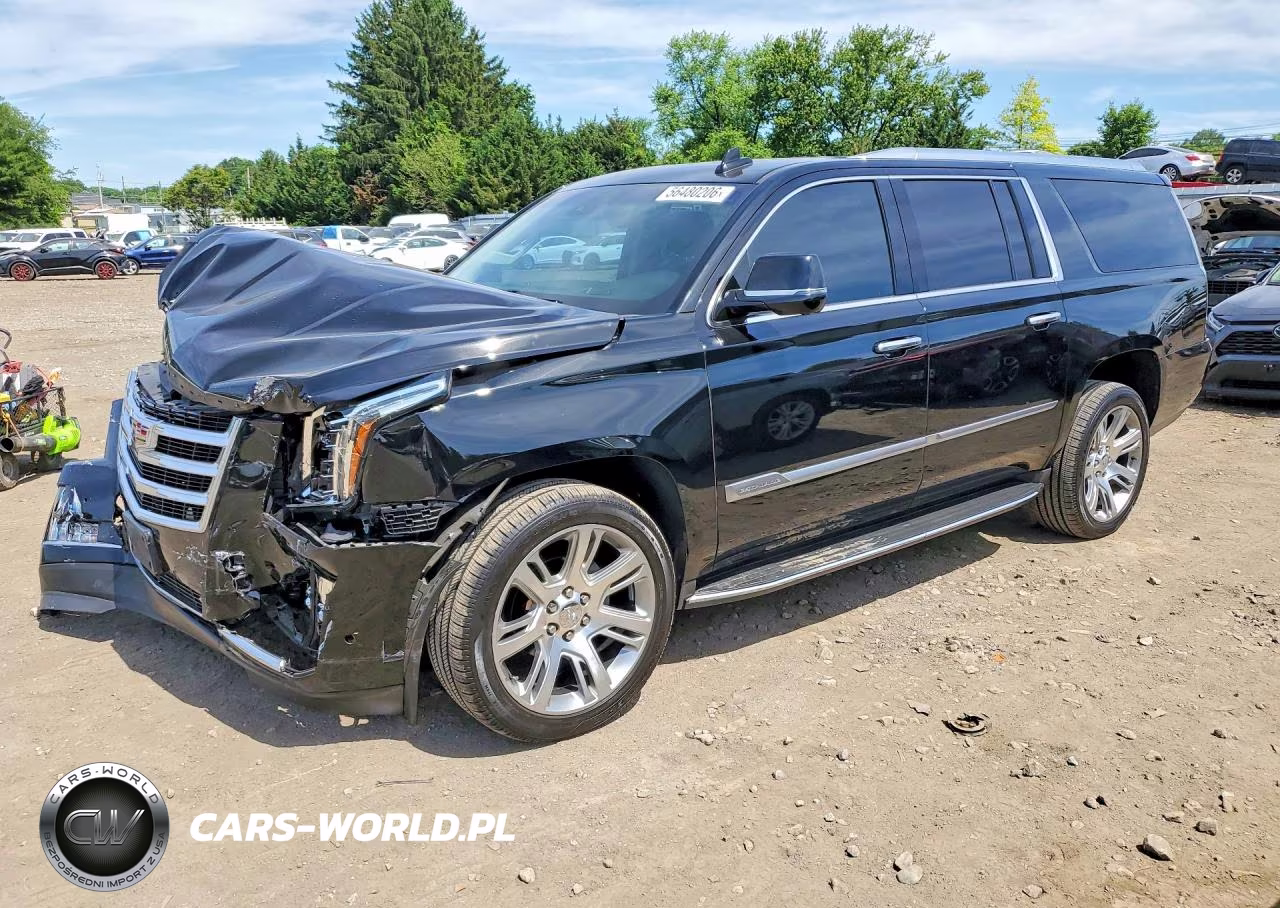 2018 Cadillac Escalade Esv Luxury VIN:1GYS4HKJXJR250354 - 1