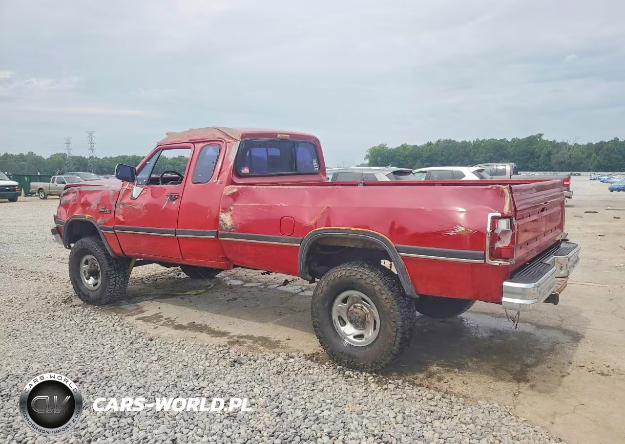 1992 Dodge W-Series W200 VIN:3B7KM23C0NM541732 - 2