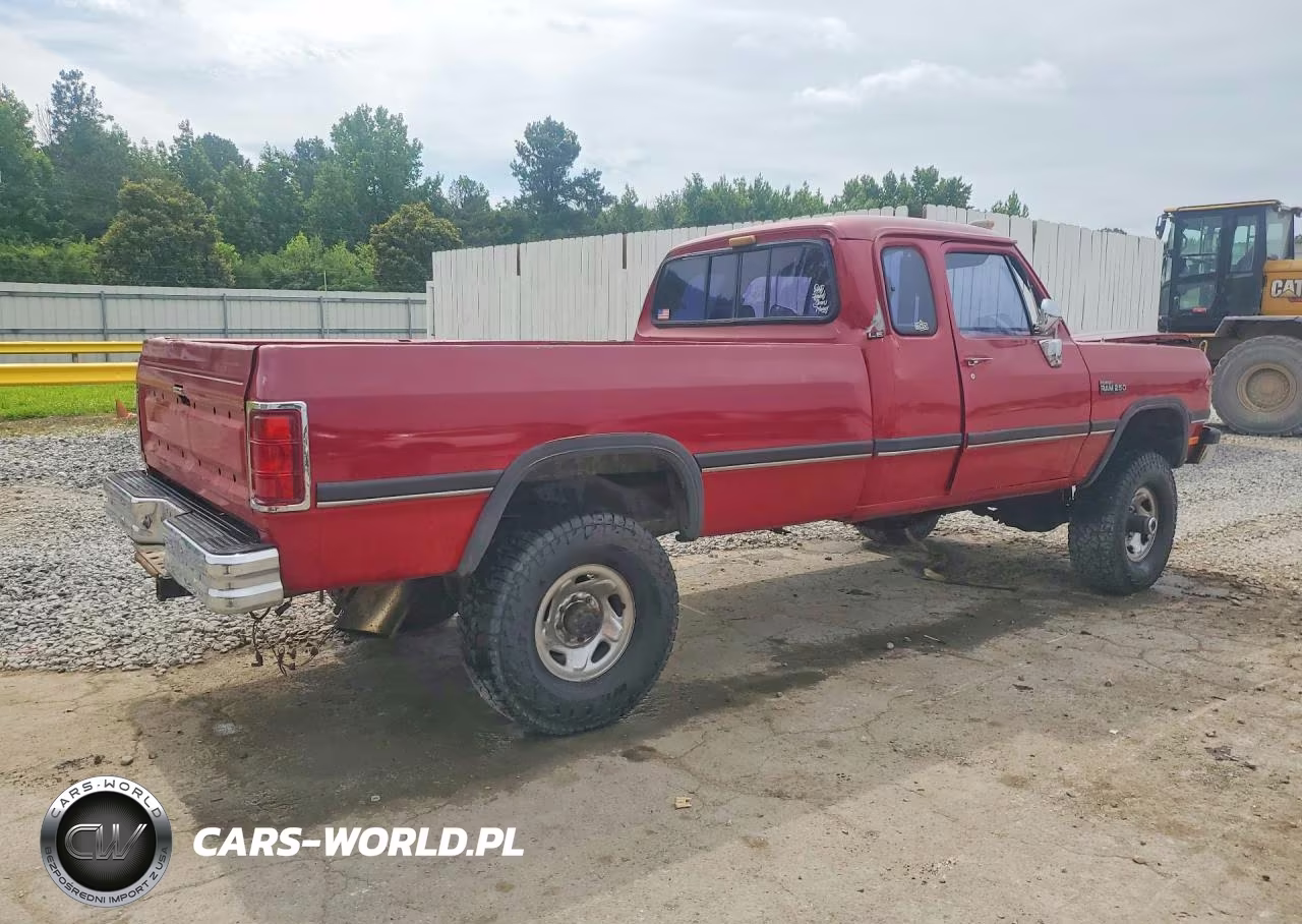 1992 Dodge W-Series W200 VIN:3B7KM23C0NM541732 - 3
