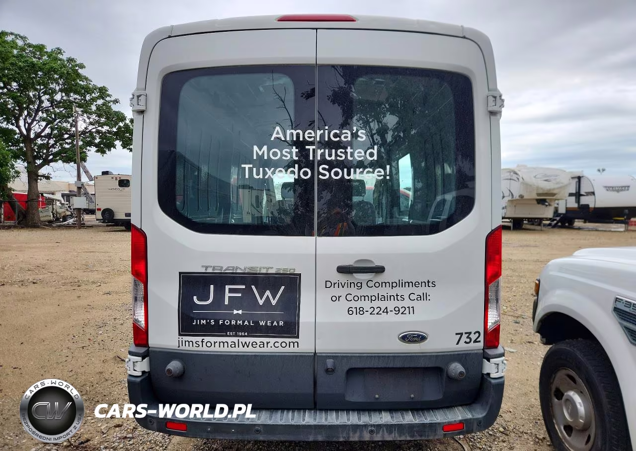 2017 Ford Transit T-250 VIN:1FTYR2CMXHKA45837 - 6