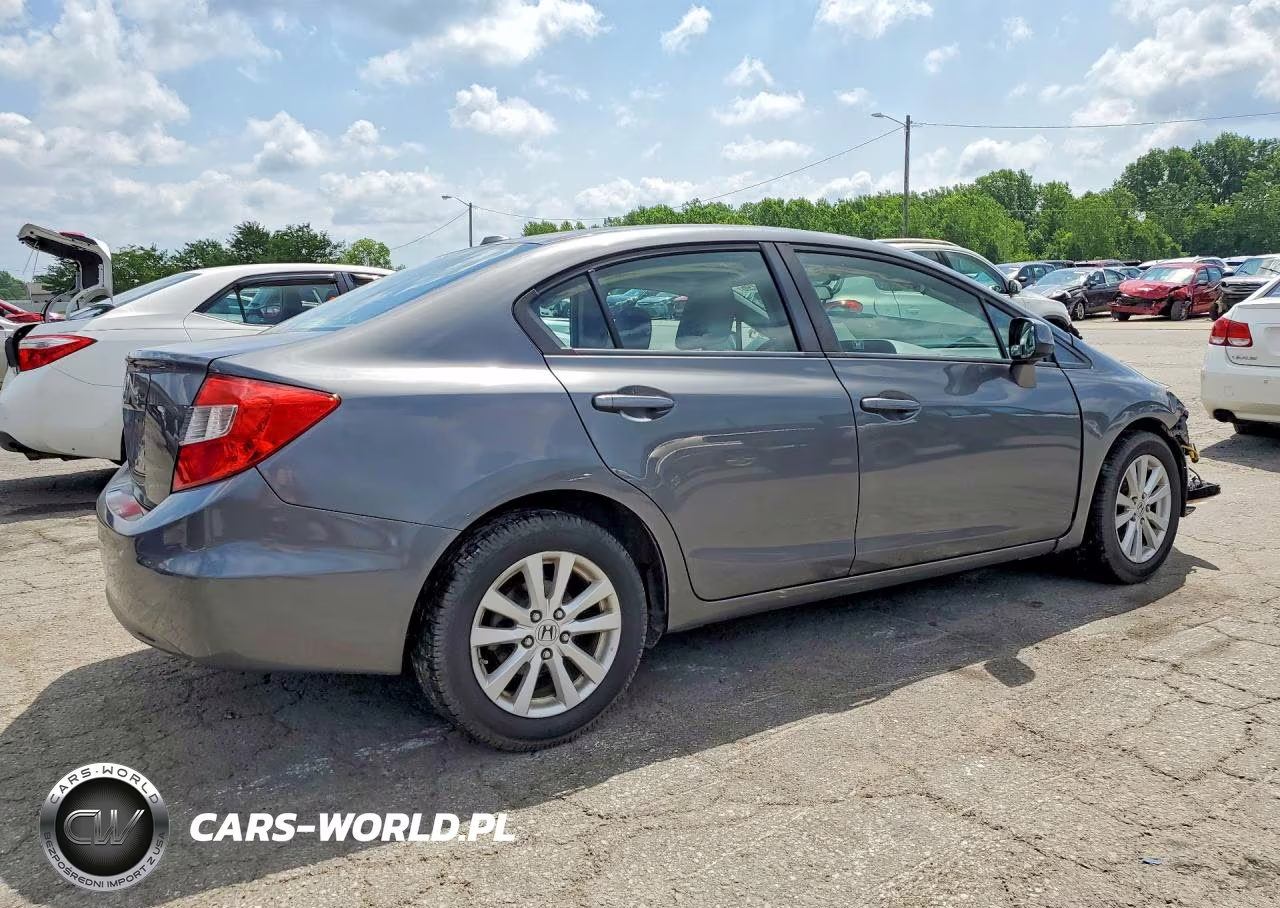 2012 Honda Civic Exl VIN:19XFB2F93CE040249 - 3