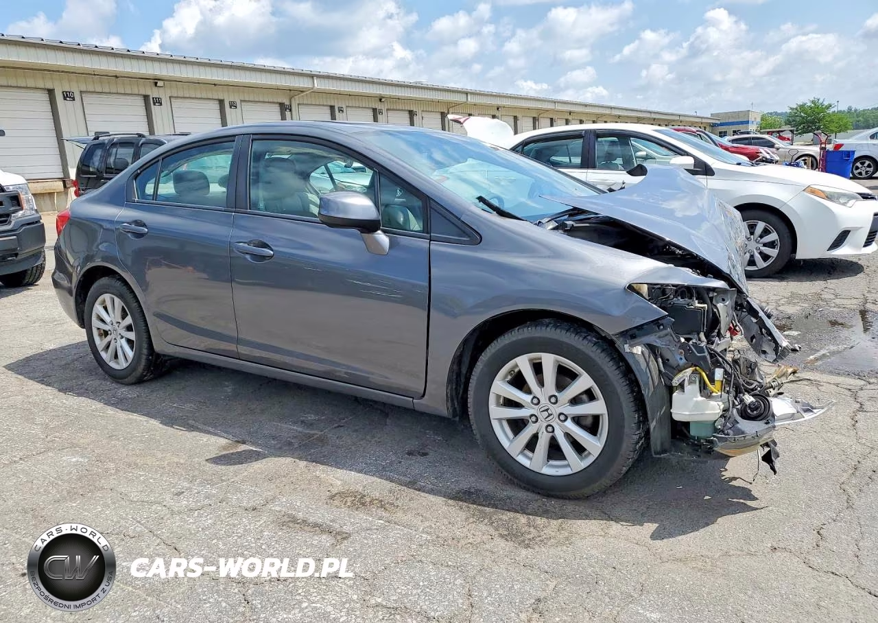 2012 Honda Civic Exl VIN:19XFB2F93CE040249 - 4