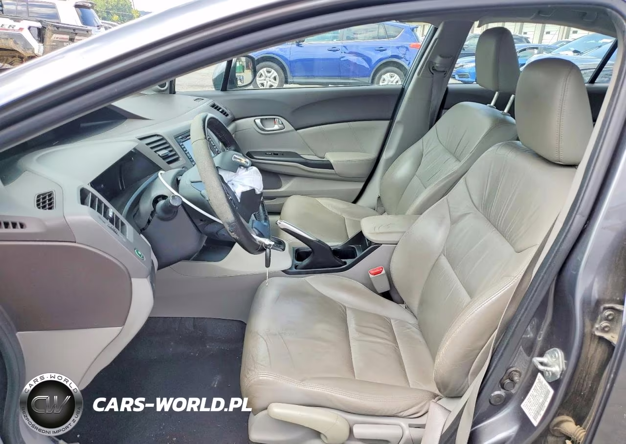 2012 Honda Civic Exl VIN:19XFB2F93CE040249 - 7