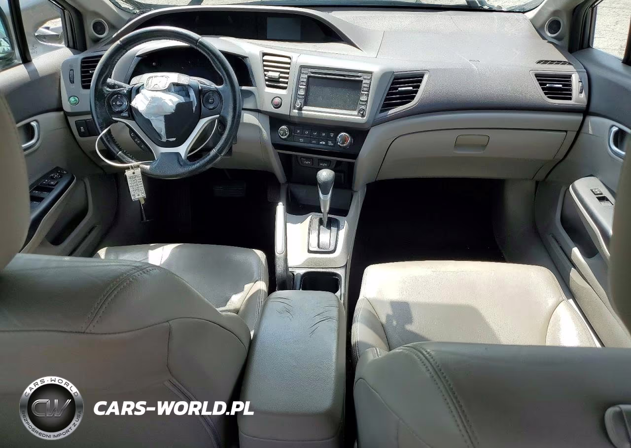 2012 Honda Civic Exl VIN:19XFB2F93CE040249 - 8