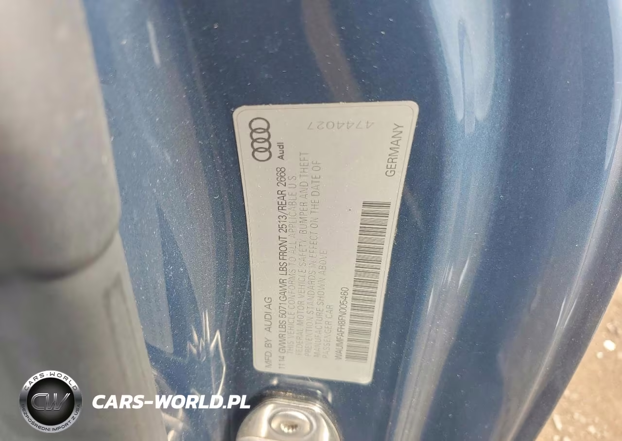 2015 Audi A5 Premium Plus VIN:WAUMFAFH8FN005460 - 12