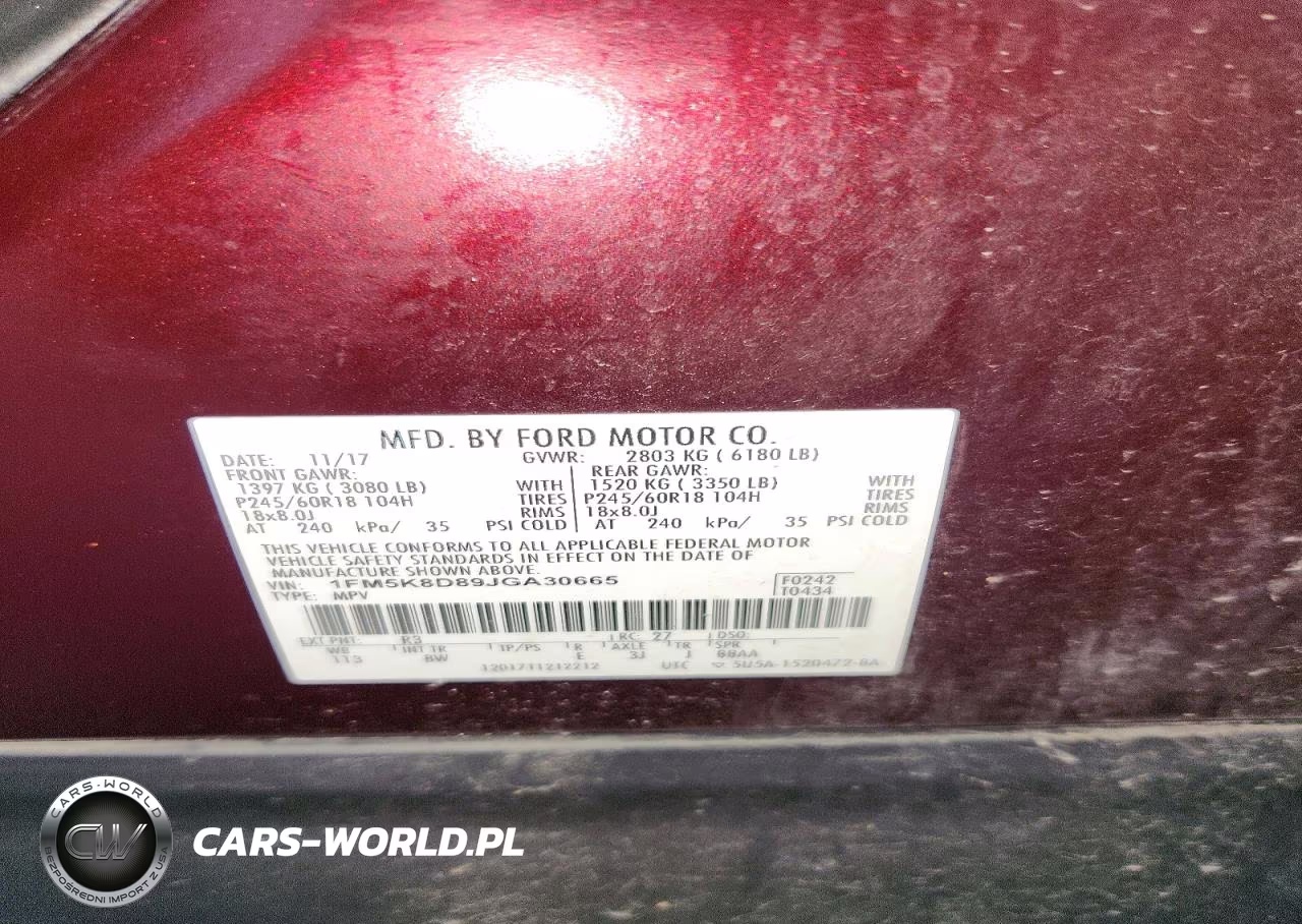 2018 Ford Explorer Xlt VIN:1FM5K8D89JGA30665 - 13