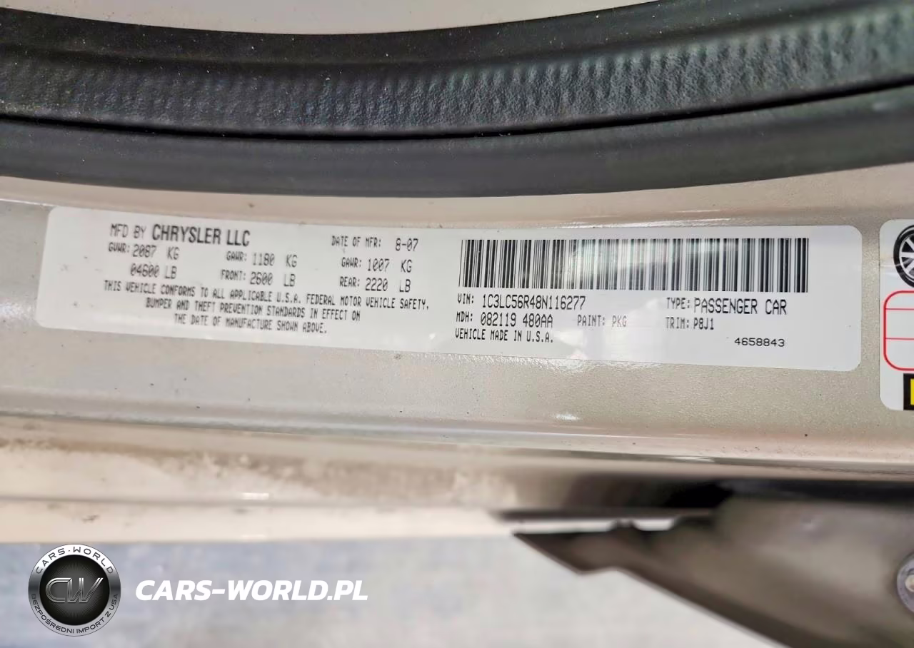 2008 Chrysler Sebring Touring VIN:1C3LC56R48N116277 - 12