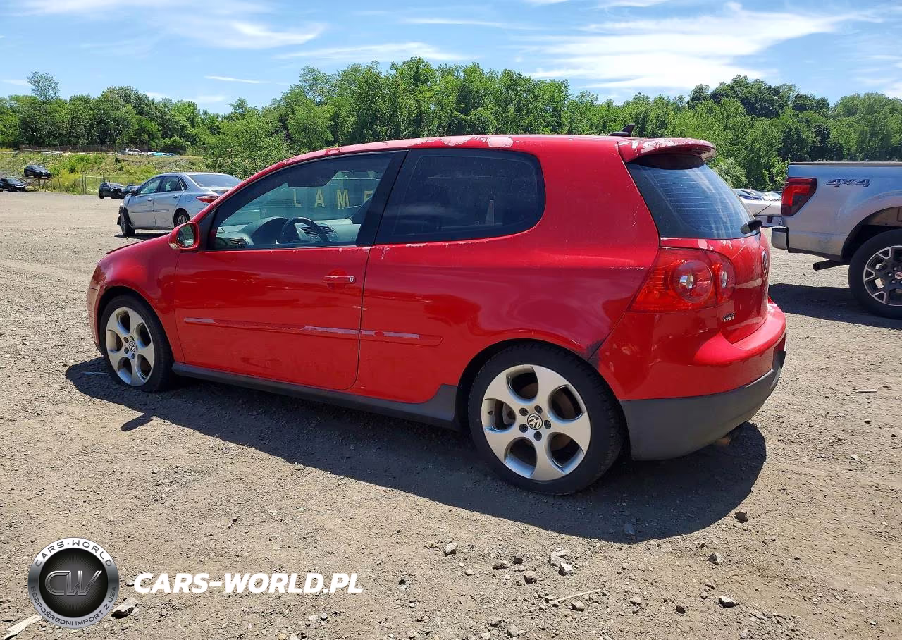 2008 Volkswagen Gti VIN:WVWFV71K98W099348 - 2