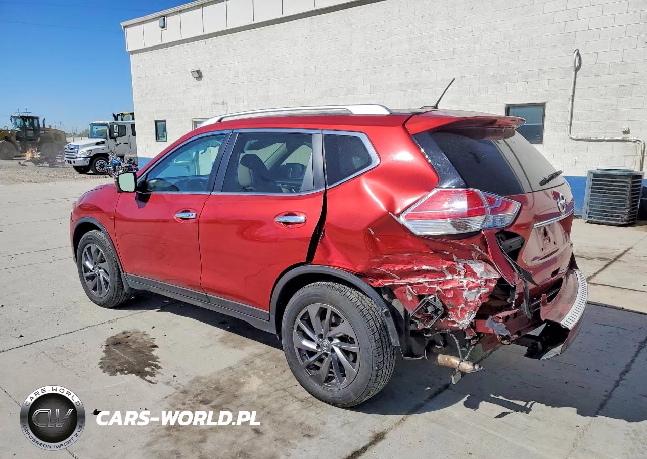 2016 Nissan Rogue Sl VIN:KNMAT2MV7GP709054 - 2
