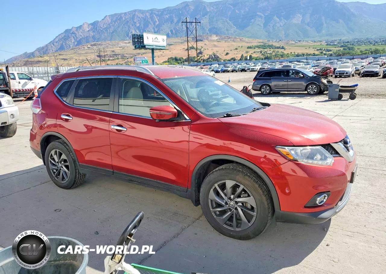 2016 Nissan Rogue Sl VIN:KNMAT2MV7GP709054 - 4