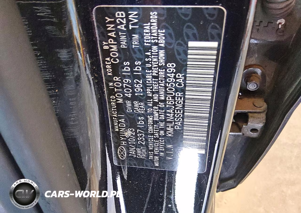 2023 Hyundai Elantra Limited VIN:KMHLN4AJ6PU059498 - 12