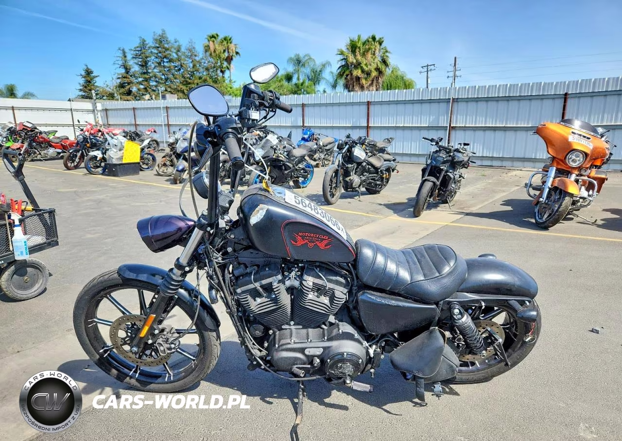 2017 Harley-Davidson Xl883 Iron 883 VIN:1HD4LE217HC401503 - 3