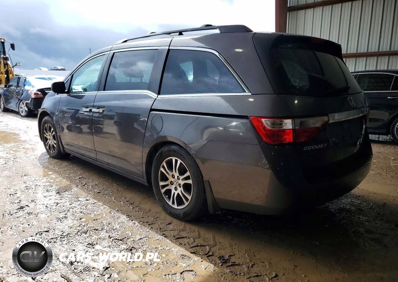 2013 Honda Odyssey Exl VIN:5FNRL5H61DB016316 - 2