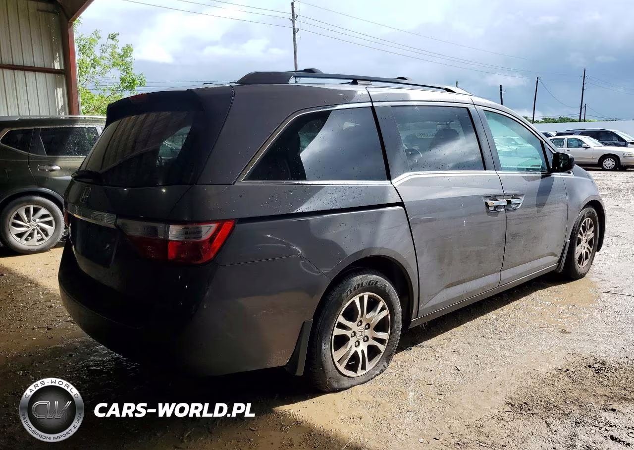 2013 Honda Odyssey Exl VIN:5FNRL5H61DB016316 - 3