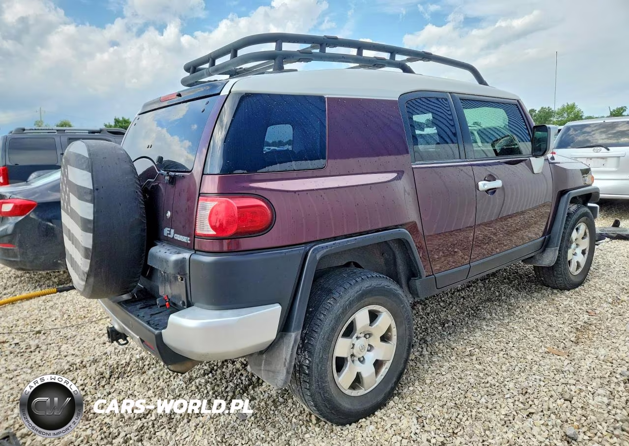 2007 Toyota Fj Cruiser Base VIN:JTEBU11F570006484 - 3