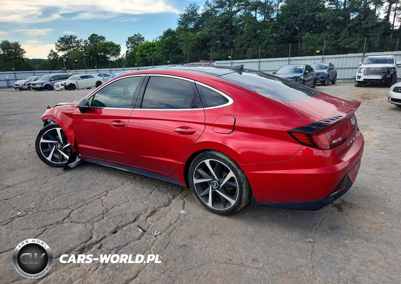 2021 Hyundai Sonata Sel Plus VIN:5NPEJ4J27MH133065 - 2