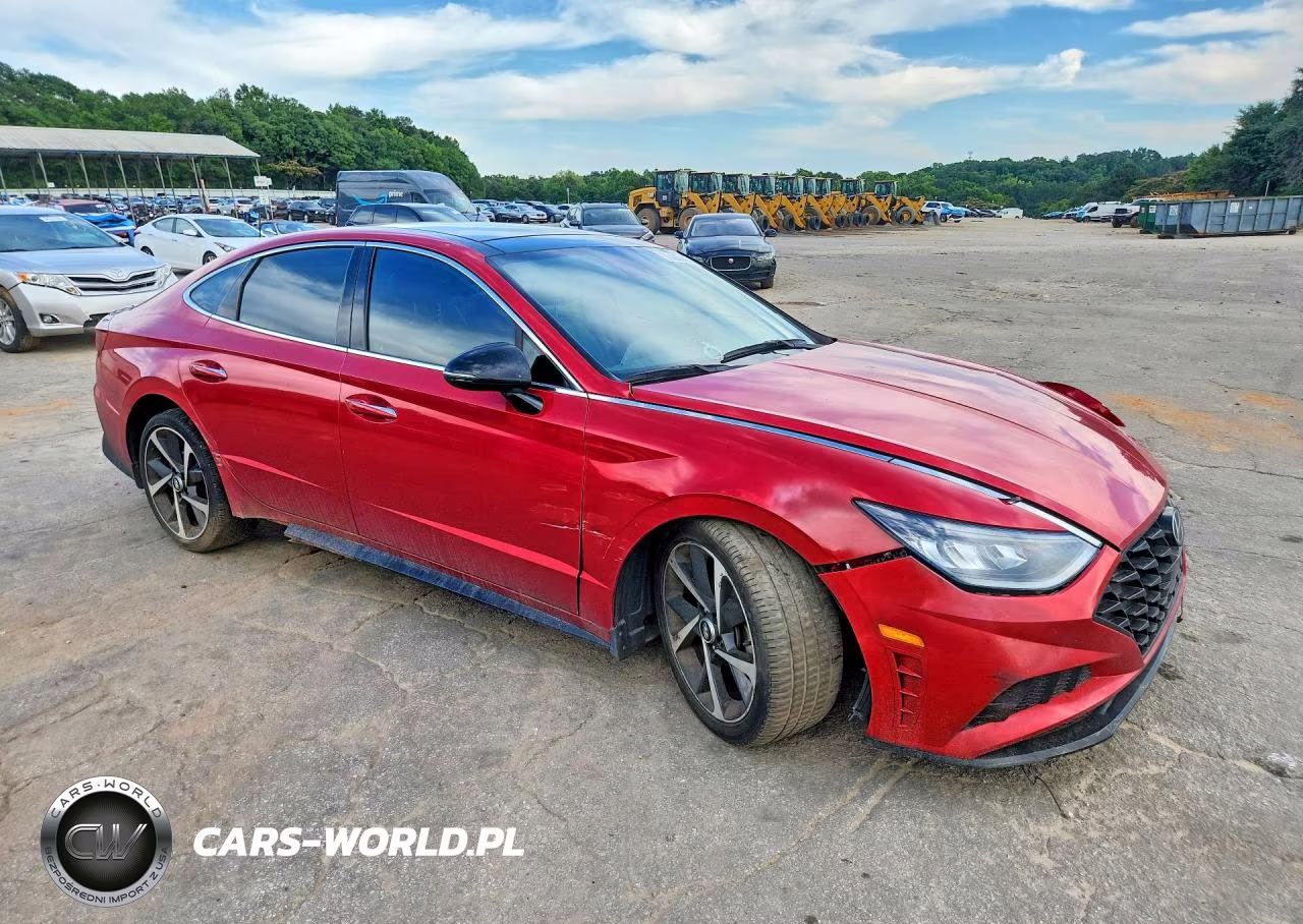 2021 Hyundai Sonata Sel Plus VIN:5NPEJ4J27MH133065 - 4
