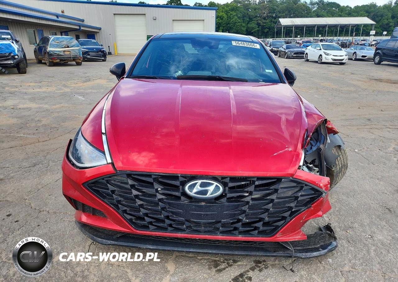 2021 Hyundai Sonata Sel Plus VIN:5NPEJ4J27MH133065 - 5