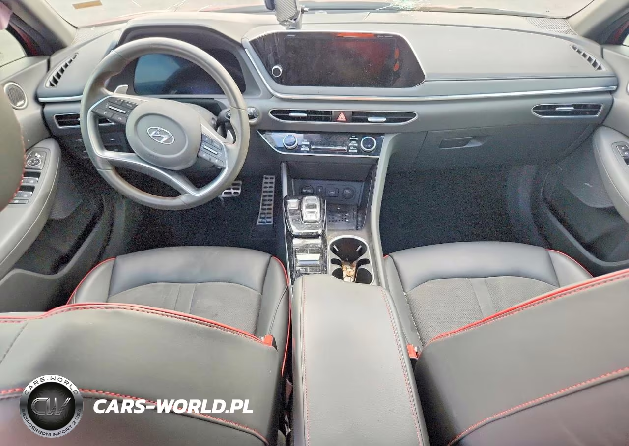 2021 Hyundai Sonata Sel Plus VIN:5NPEJ4J27MH133065 - 8