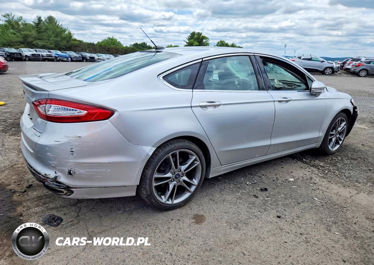 2016 Ford Fusion Titanium VIN:3FA6P0K96GR100069 - 3