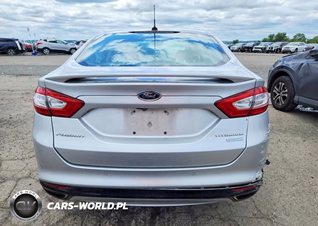 2016 Ford Fusion Titanium VIN:3FA6P0K96GR100069 - 6