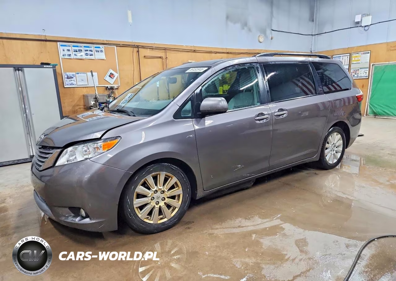 2017 Toyota Sienna Xle 7-Passenger VIN:5TDDZ3DC8HS166112 - 1