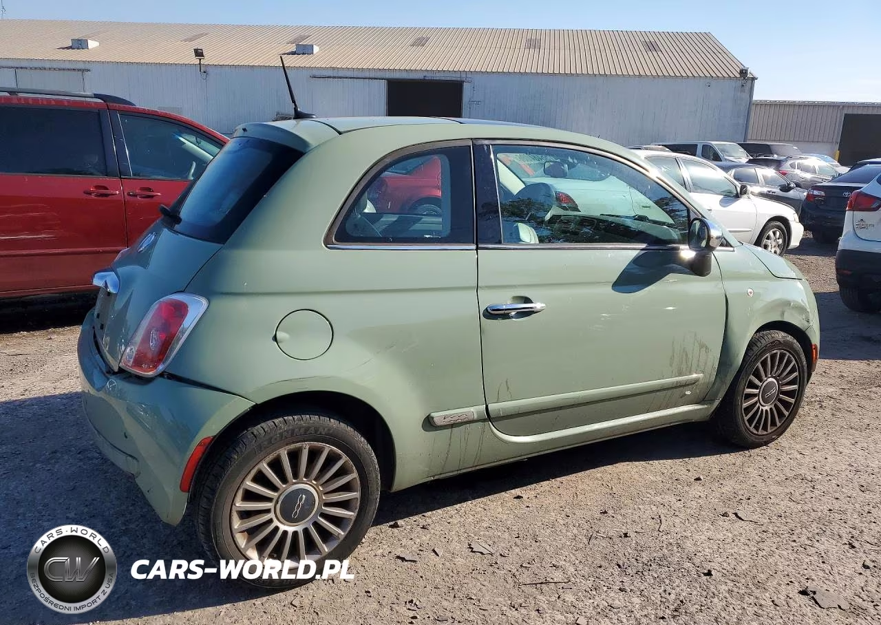 2013 Fiat 500 Lounge VIN:3C3CFFCR8DT515995 - 3