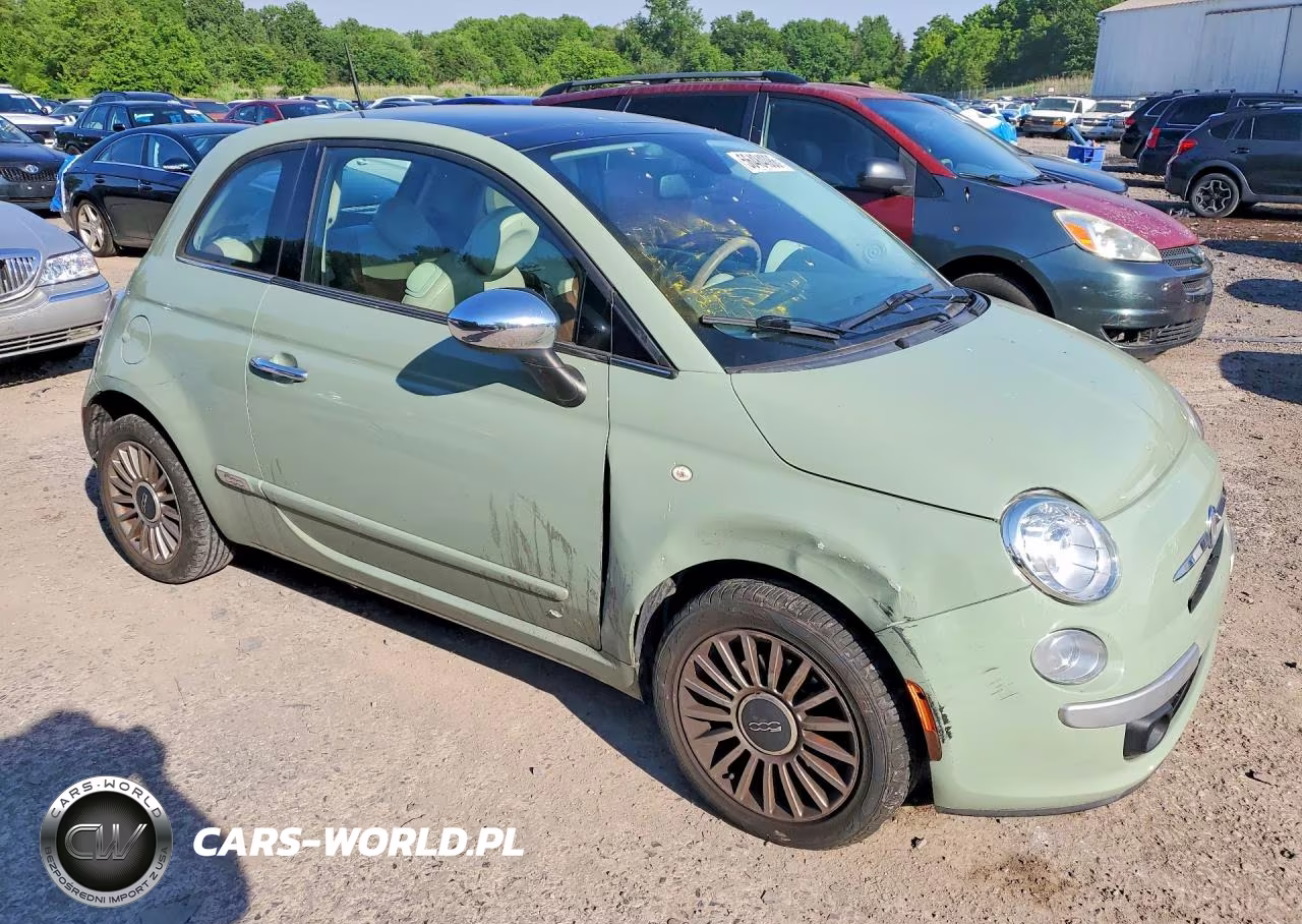 2013 Fiat 500 Lounge VIN:3C3CFFCR8DT515995 - 4