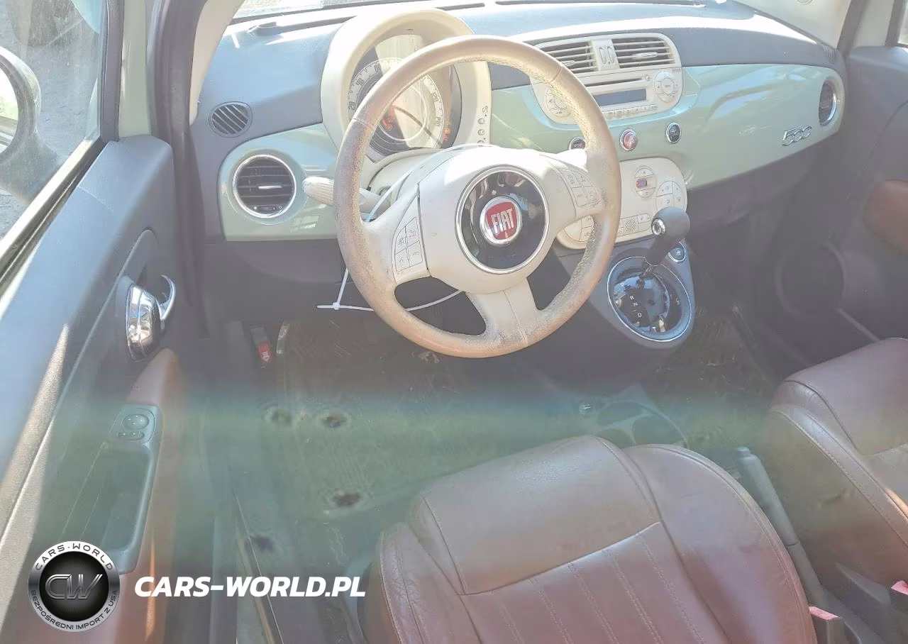 2013 Fiat 500 Lounge VIN:3C3CFFCR8DT515995 - 8