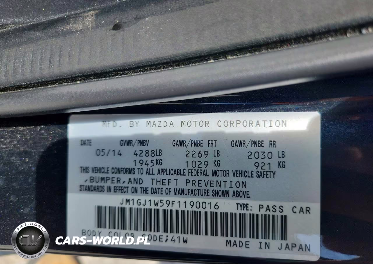 2015 Mazda 3 4D I Spt Grand Touring VIN:JM1GJ1W59F1190016 - 12