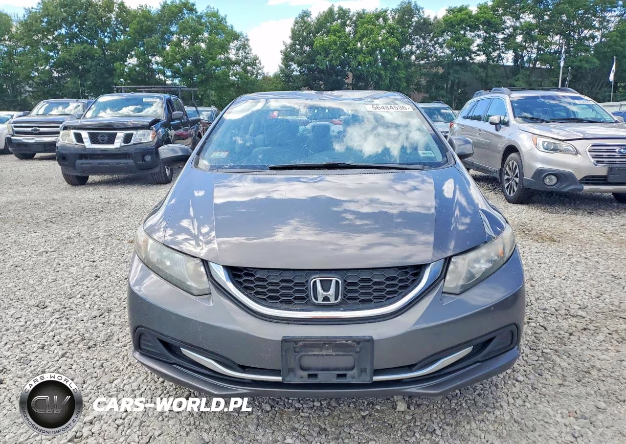 2013 Honda Civic Lx VIN:2HGFB2F54DH586692 - 5