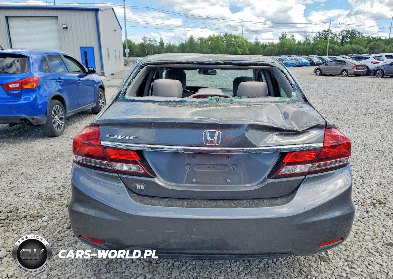 2013 Honda Civic Lx VIN:2HGFB2F54DH586692 - 6
