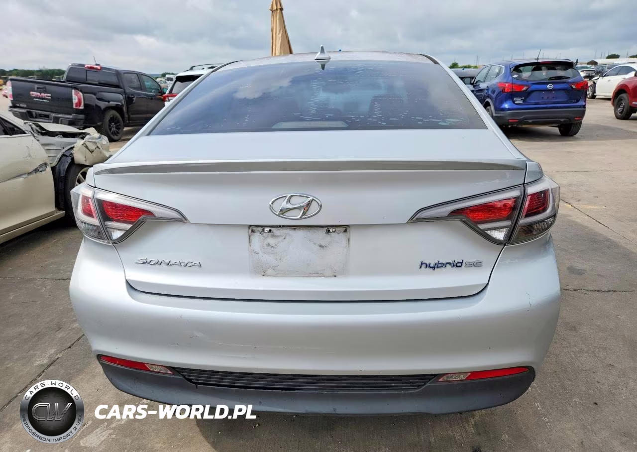 2017 Hyundai Sonata Hybrid Se VIN:KMHE24L38HA072580 - 6