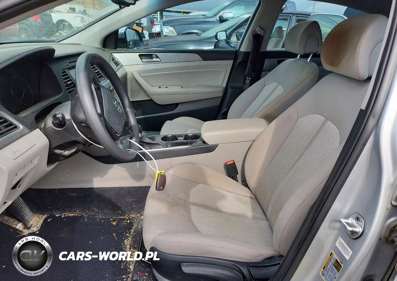 2017 Hyundai Sonata Hybrid Se VIN:KMHE24L38HA072580 - 7