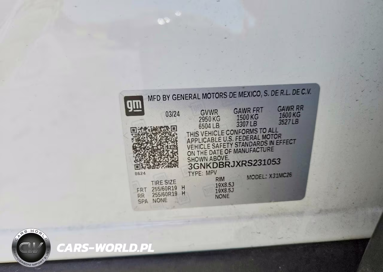2024 Chevrolet Blazer 2Lt VIN:3GNKDBRJXRS231053 - 14