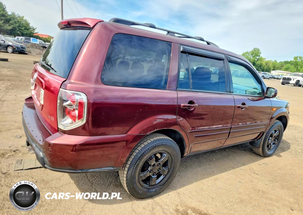 2008 Honda Pilot Ex VIN:5FNYF18408B007686 - 3