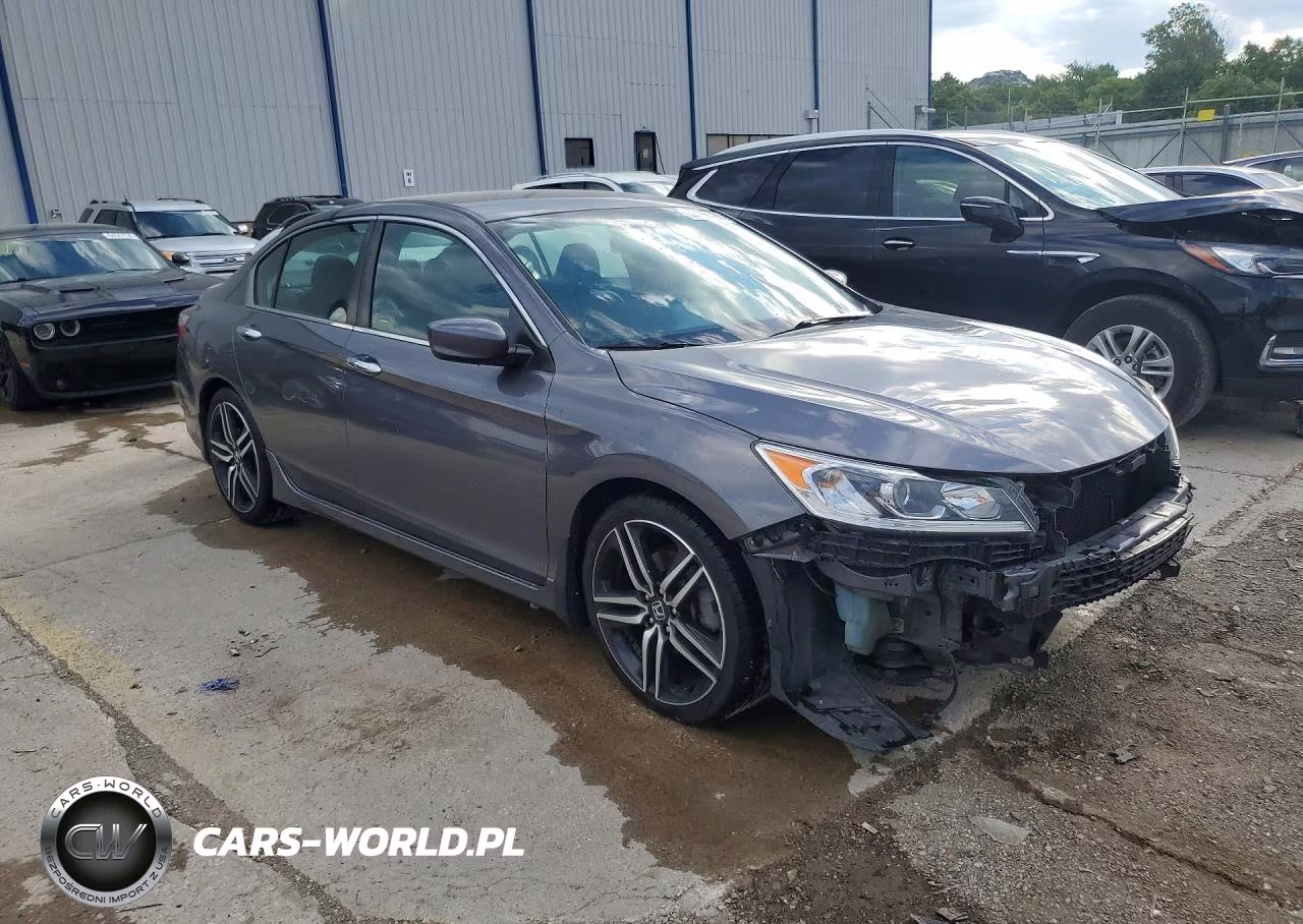 2017 Honda Accord Sport VIN:1HGCR2F55HA273766 - 4