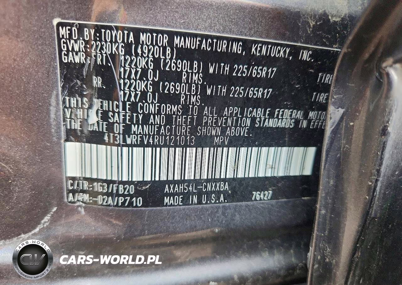 2024 Toyota Rav4 Le VIN:4T3LWRFV4RU121013 - 12