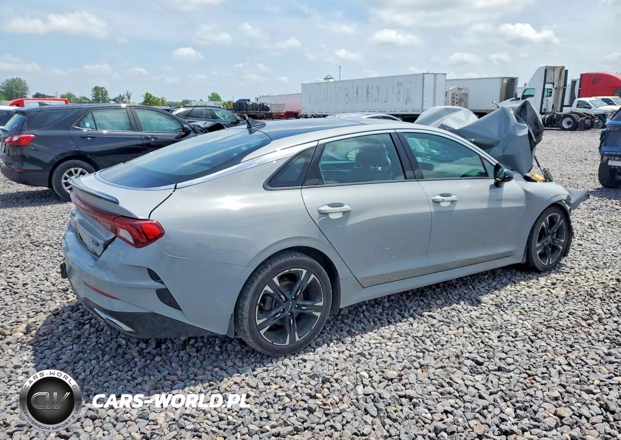 2022 Kia K5 Gt Line VIN:5XXG64J27NG099281 - 3